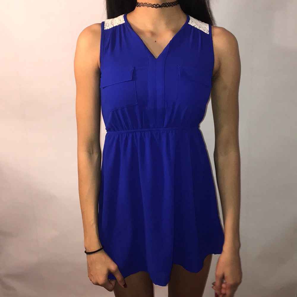 Royal blue dress (TRADES ACCEPTED!)
